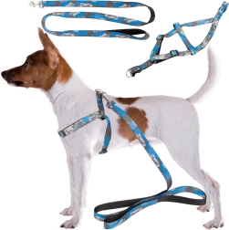 Nastaviteľný postroj s vodítkom pre psy a mačky – pohodlná sada