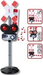 Železničné závory so svetlom a zvukom pre deti