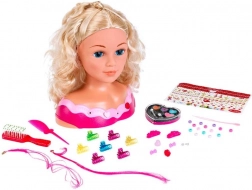 Hlava na česanie PRINCESS CORALIE s doplnkami