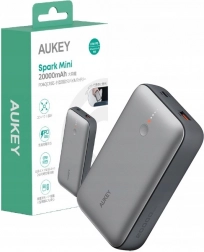 Aukey Spark Mini powerbanka 20000 mAh s rýchlym nabíjaním 22,5 W