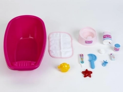 Veľká vanička s príslušenstvom pre bábiky