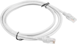 Sieťový kábel patchcord Cat 5e UTP 2 m sivý