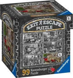 Ravensburger úniková hra EXIT puzzle Strašidelné sídlo: V garáži 99 dielikov