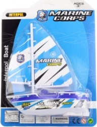 Plachetnica na batérie pre deti