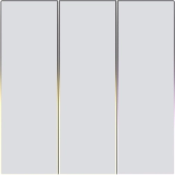 Dotykový inteligentný vypínač svetla Zigbee AVATTO trojokruhový TUYA biely