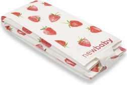 Cestovná prebaľovacia podložka New Baby Strawberry BASIC