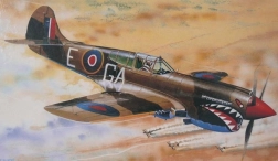 Model lietadla Curtiss P-40K Kittyhawk Mk. III 1/72