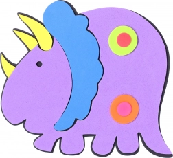 Dekorácia na stenu - Dinosaury