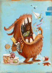 Puzzle Zozoville: Všežravec 1000 dielikov