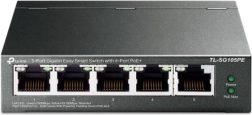 TP-Link 5-portový gigabitový Easy Smart switch so 4× PoE+