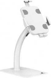 Stojan a nástenný držiak na tablet s uzamykaním 7,9–11'' univerzálny – biely