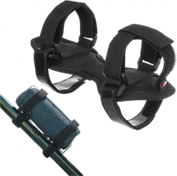 Univerzálny držiak na bicykel a motocykel na suchý zips pre reproduktor alebo fľašu