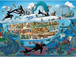 HEYE Puzzle Zábava v ponorke 1500 dielikov