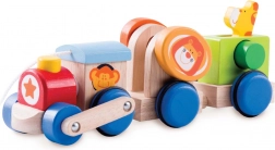 Drevený vláčik safari