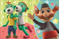 Puzzle Treflíci a strýko 100 dielikov