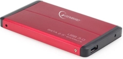 Externé puzdro na HDD 2.5'' SATA USB 3.0 červené