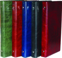 Vizitkár A5 na 80 vizitiek s registrom A–Z, lesklý, mix farieb