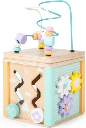 Drevená vzdelávacia kocka Ecotoys