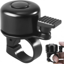 Cyklistický zvonček čierny