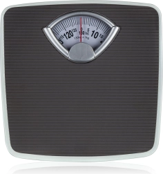Osobná mechanická váha 130 kg – čierna