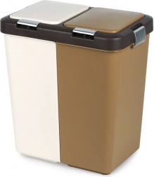 Plastový triediaci kôš na odpad 2×20 l