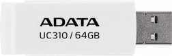 USB flash disk ADATA UC310 64 GB USB 3.2, biely