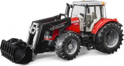 Traktor Bruder Massey Ferguson 7624 s čelným nakladačom