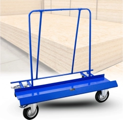 Vozík na panely a dvere 500 kg s veľkými kolesami