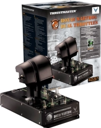 Joystick HOTAS WARTHOG pre PC s duálnymi plynovými pákami