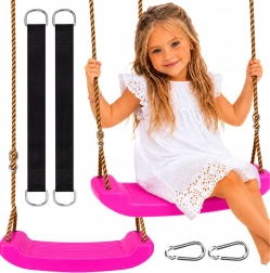 Detská záhradná hojdačka Swing-y ružová