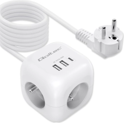 Napájacia kocka predlžovacia 6v1 s podsvieteným vypínačom