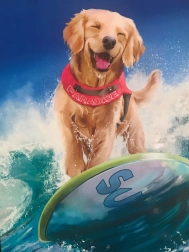 Sada na diamantové maľovanie 5D 30 × 30 cm – mozaika s kamienkami