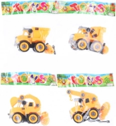 Skrutkovacie stavebné auto pre deti