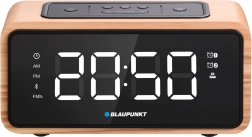 Bluetooth rádiobudík BLAUPUNKT s FM PLL a dreveným dizajnom