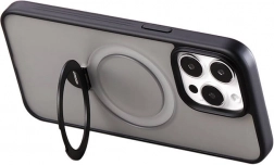 Magnetické puzdro so stojanom JOYROOM pre iPhone 15 Pro – čierne