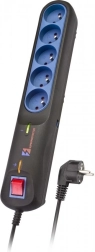 Prepäťová ochrana LFT-2005, 3L EMI/RFI, 2.5m, čierna