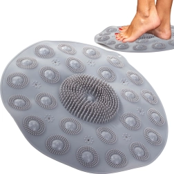 Protišmyková sprchová podložka s masážnymi štetinami