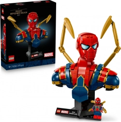 LEGO Marvel poprsie Iron Spider-Mana – zberateľský model na vystavenie