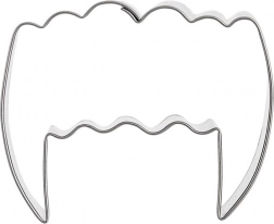 Kovové vykrajovátko upírske zuby 5,5 cm