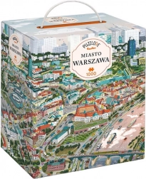 Puzzle Puzzlove Mesto Varšava 1000 dielikov