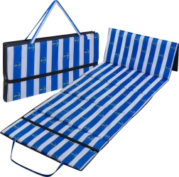 Skladacia plážová podložka na kamienkovú pláž Trizand XXL 1 cm vodoodolná - 1 kus