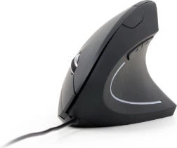 Ergonomická 6-tlačidlová optická myš čierna
