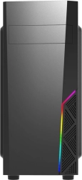 PC skriňa T8 ATX Mid Tower so 120 mm ventilátorom a RGB