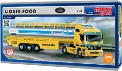Stavebnica MONTI SYSTEM MERCEDES-BENZ Actros Liquid Food cisternový kamión 1:48