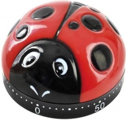 Kuchynský mechanický minútový časovač lienka ORION