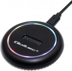 Dokovacia stanica pre SSD M.2 NVMe/SATA s USB‑C a RGB podsvietením 2TB