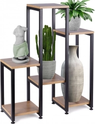 Kovový šesťposchodový stojan na kvety 80 cm