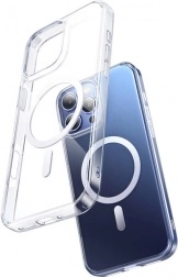 Magnetické puzdro pre iPhone 16 Pro Max McDodo transparentné