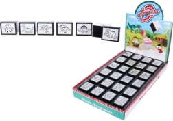 Pečiatka DINO na vyfarbovanie