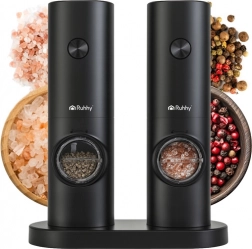 Elektrický mlynček na korenie a soľ Ruhhy - 2 kusy